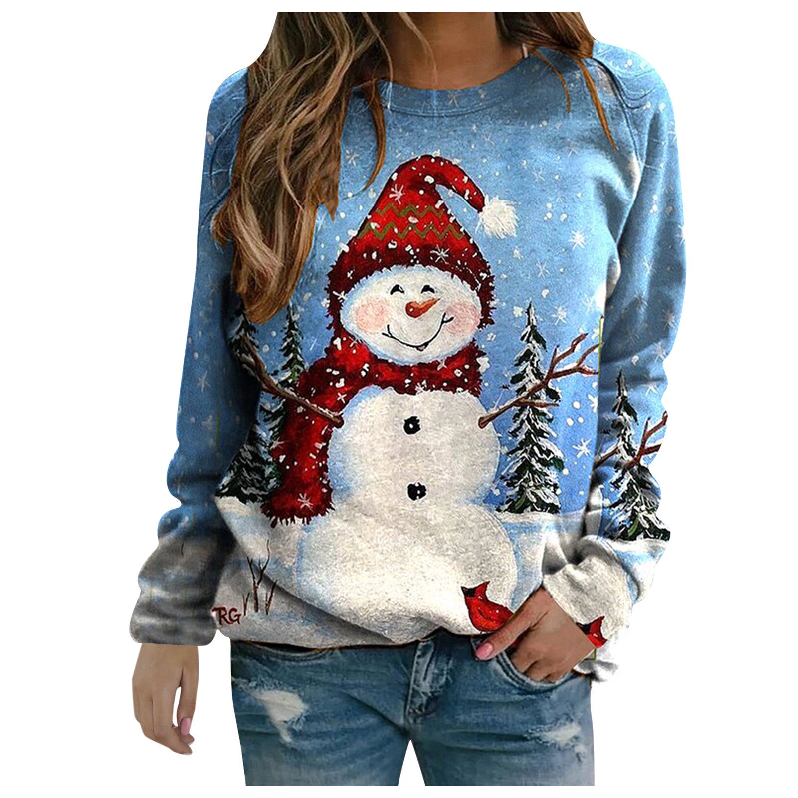 Festive Christmas Sweater Coat for Autumn & Winter