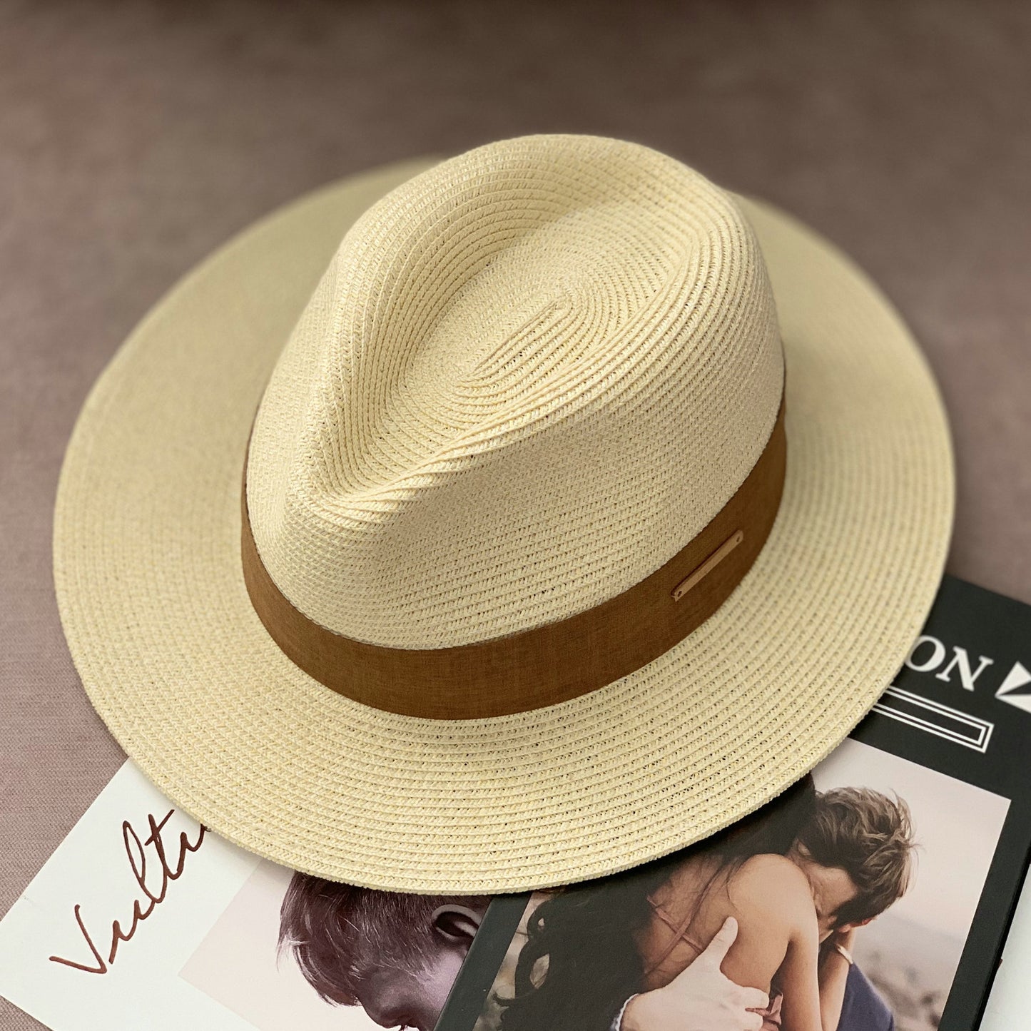 Fashionable Dome Panama Hat – Unisex Plant Fiber Design - ChicVix