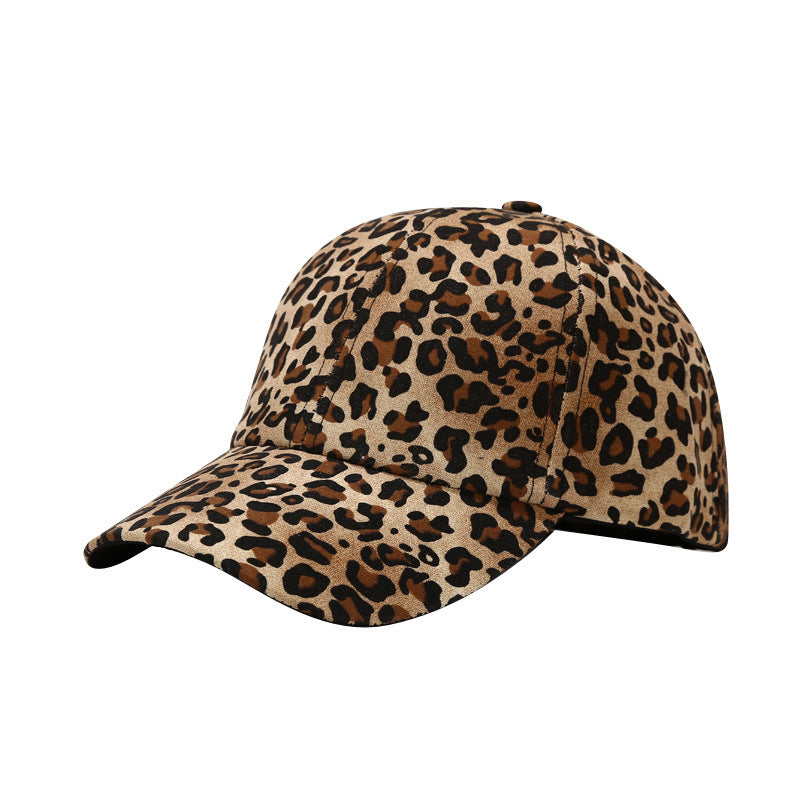 Vintage Leopard & Zebra Print Dome Baseball Cap - ChicVix