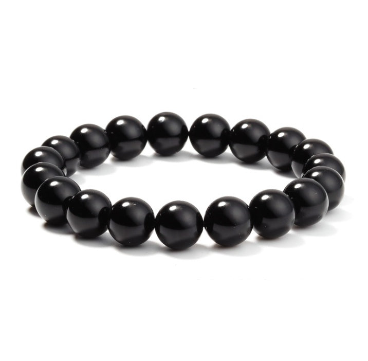 Women's Black Onyx Bracelet - Anti-Fatigue Geometric Design - ChicVix