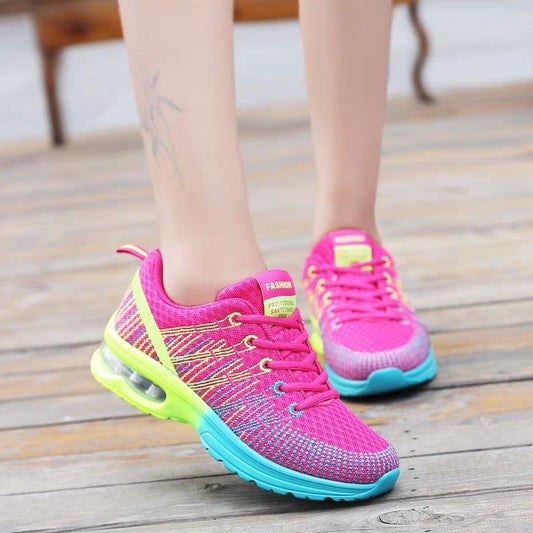 Casual Sport Shoes for Women – Breathable, Lightweight, and Durable with Color-Matching Design