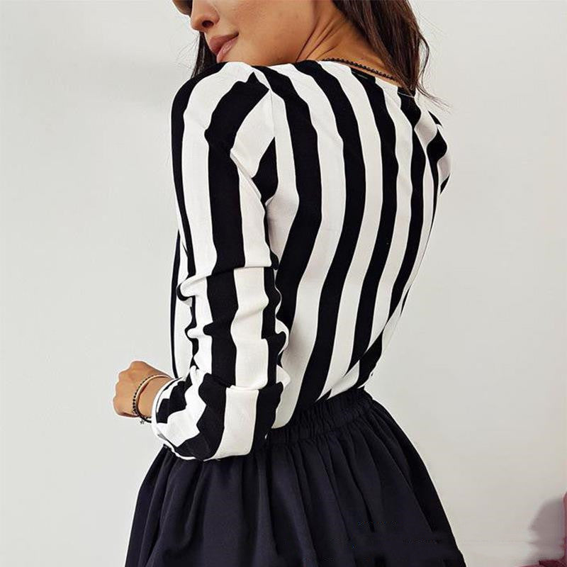 lapel-long-sleeve-pleated-shirt-for-women