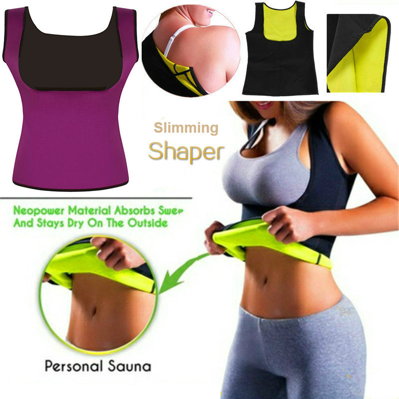 Women’s Neoprene Shapewear Waist Trainer Push-Up Vest