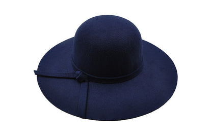 Women's Casual Solid Fedoras - One Size Fits All - ChicVix