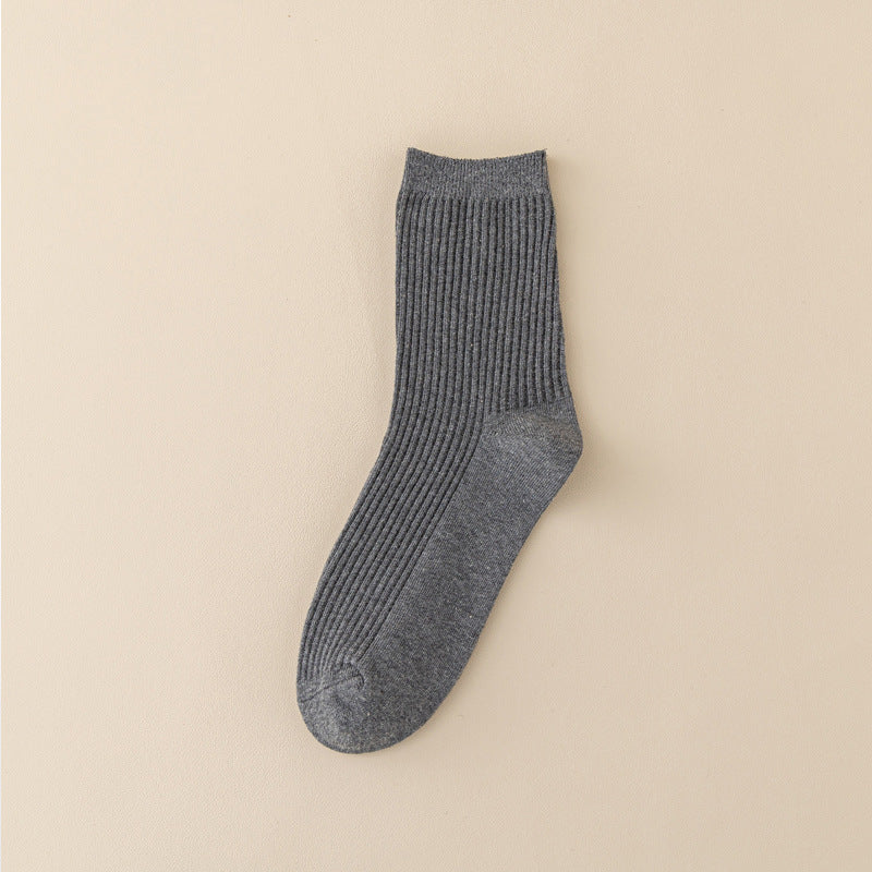 Men's Mid-Calf Sports Socks - Sweat Absorbing & Deodorizing, All-Season - ChicVix