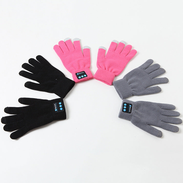 Bluetooth Touch Screen Gloves – Unisex Mobile Headset Speaker Gloves - ChicVix