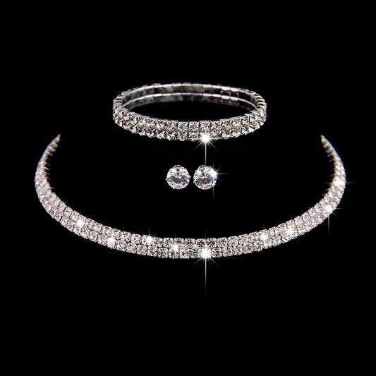 Bridal Jewelry Wholesale - Elegant Three-Piece Wedding Jewelry Set 426