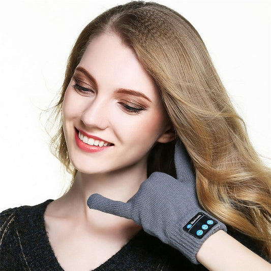 Bluetooth Touch Screen Gloves – Unisex Mobile Headset Speaker Gloves