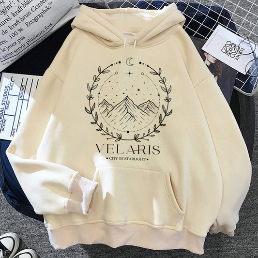 Gothic Aesthetic Acotar Hoodies for Women