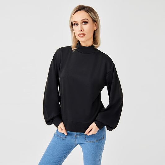 Casual Women's Printed Sweatshirt - Stylish Comfort for Everyday Wear