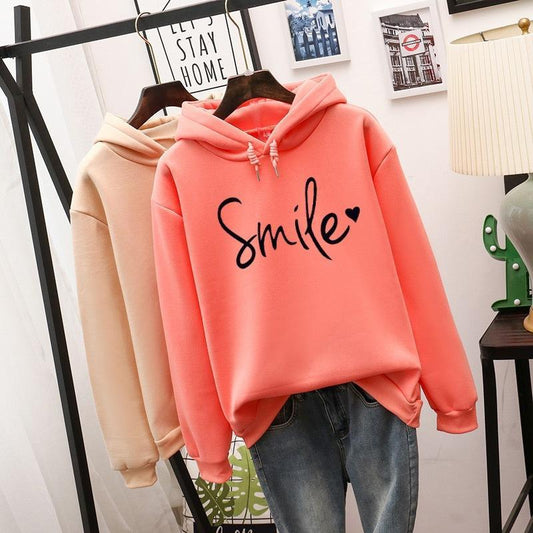 Relaxed Fit Printed Round Neck Sweatshirt for Women