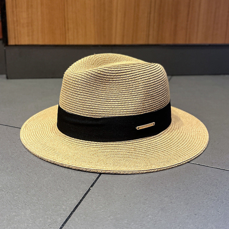 Fashionable Dome Panama Hat – Unisex Plant Fiber Design - ChicVix