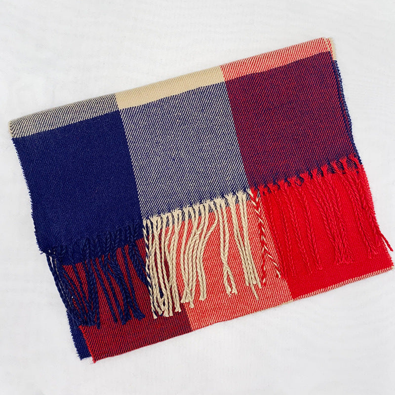 British-Inspired Plaid Scarf for Autumn and Winter - ChicVix