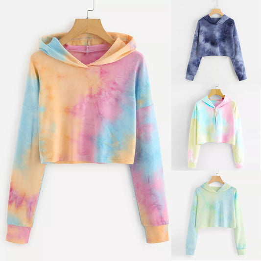 Women's Hair Dyed Pullover Sweater