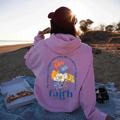 Aesthetic Christian Bible Verse Hoodies for Women