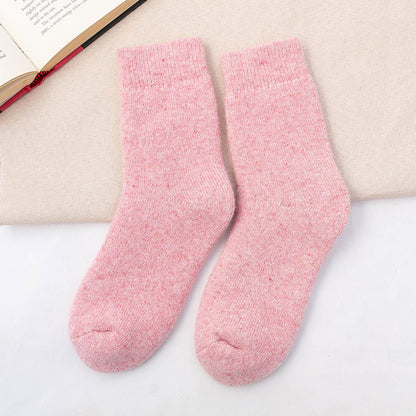 Breathable and Comfortable Mid-Calf Wool Floor Socks - ChicVix