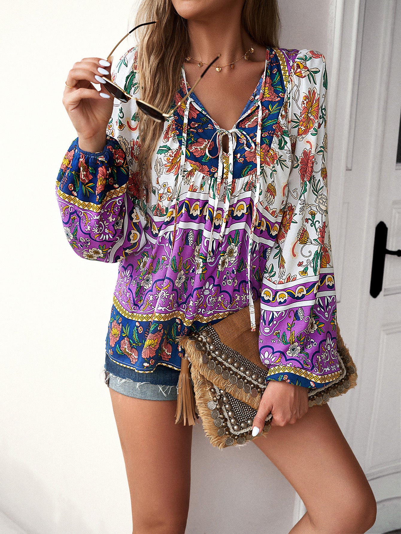 chic-cross-lace-crop-blouse