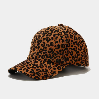 Vintage Leopard & Zebra Print Dome Baseball Cap - ChicVix