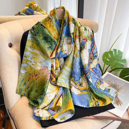 Women's Lightweight Cape Beach Scarf - Perfect for Summer Days - ChicVix