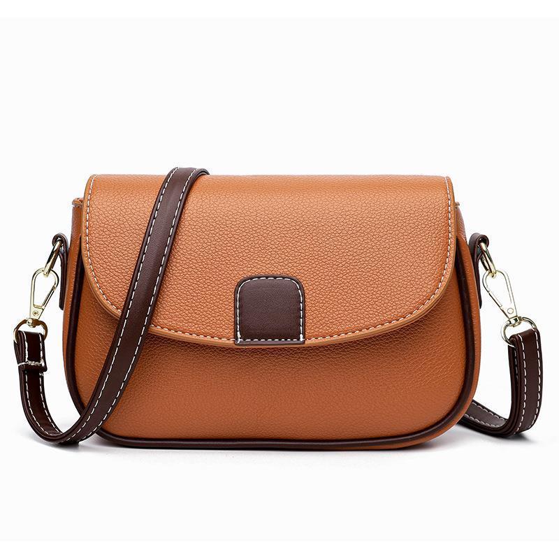 Compact Square Crossbody Bag with Adjustable Strap - ChicVix