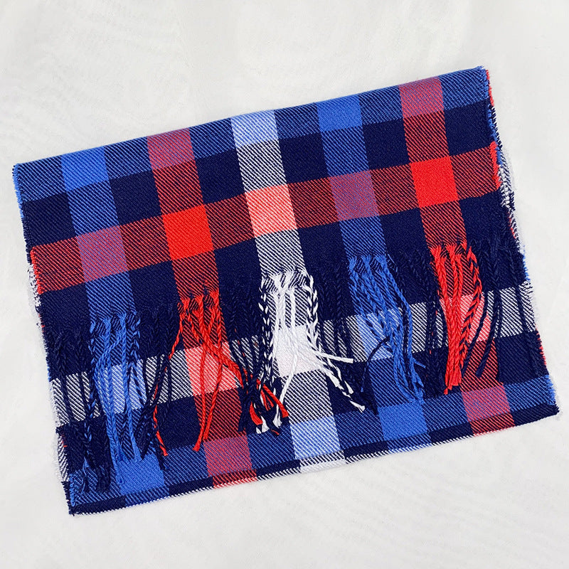 British-Inspired Plaid Scarf for Autumn and Winter - ChicVix