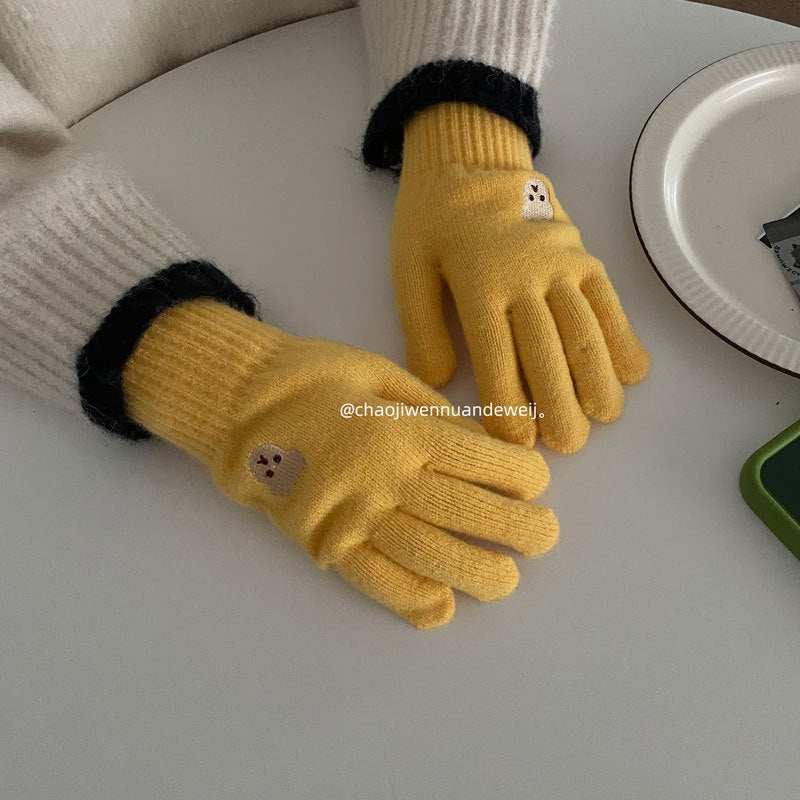 deerskin-velvet-womens-riding-gloves-autumn-winter-warmth