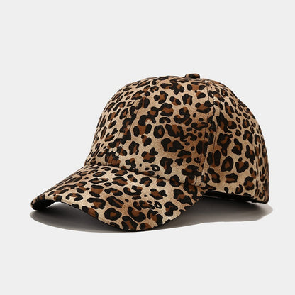 Vintage Leopard & Zebra Print Dome Baseball Cap - ChicVix