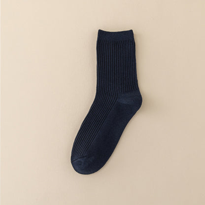 Men's Mid-Calf Sports Socks - Sweat Absorbing & Deodorizing, All-Season - ChicVix