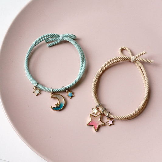 Fun Cartoon Character Star Hair Ring – Women's Hair Accessory