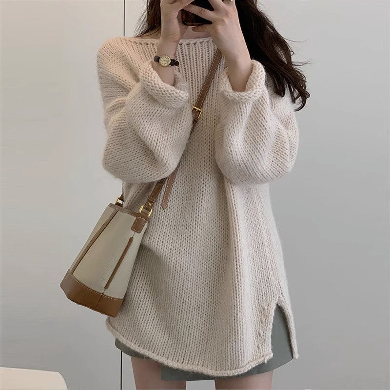 Chic Japanese Lazy Style High-Grade Sweater for Women - ChicVix