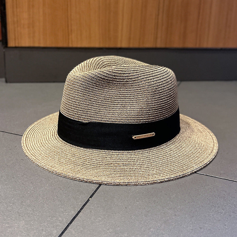 Fashionable Dome Panama Hat – Unisex Plant Fiber Design - ChicVix