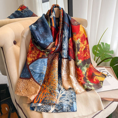 Women's Lightweight Cape Beach Scarf - Perfect for Summer Days - ChicVix