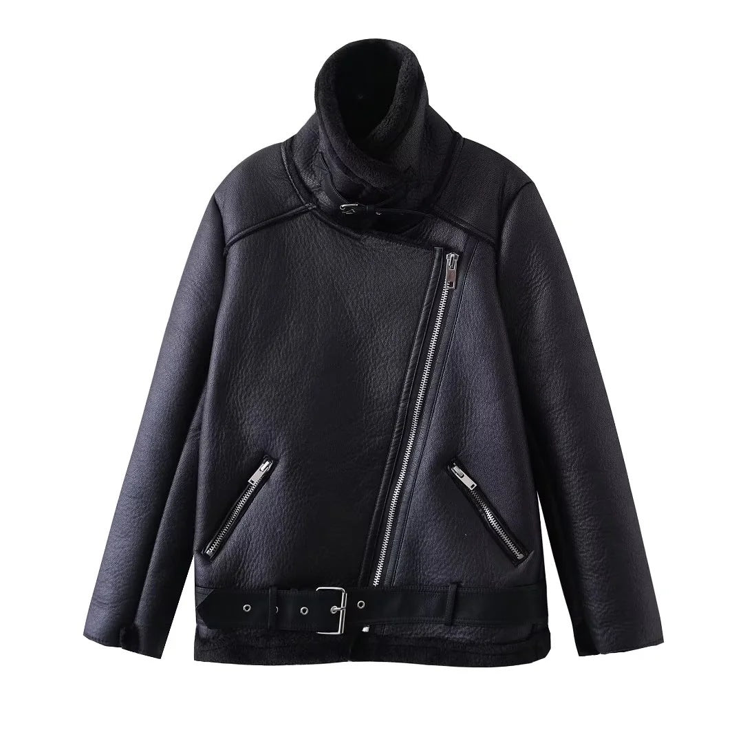 womens-solid-color-zipper-jacket